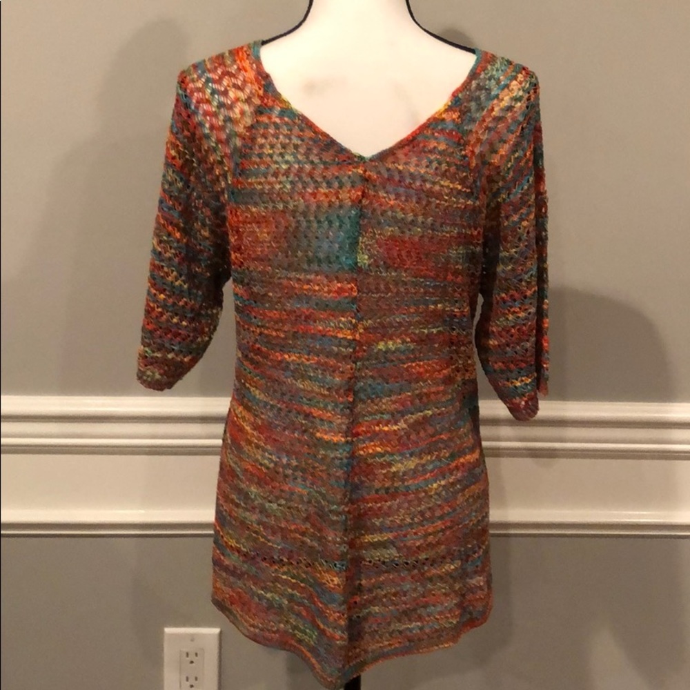 Multi color layering sweater - Picture 2 of 6